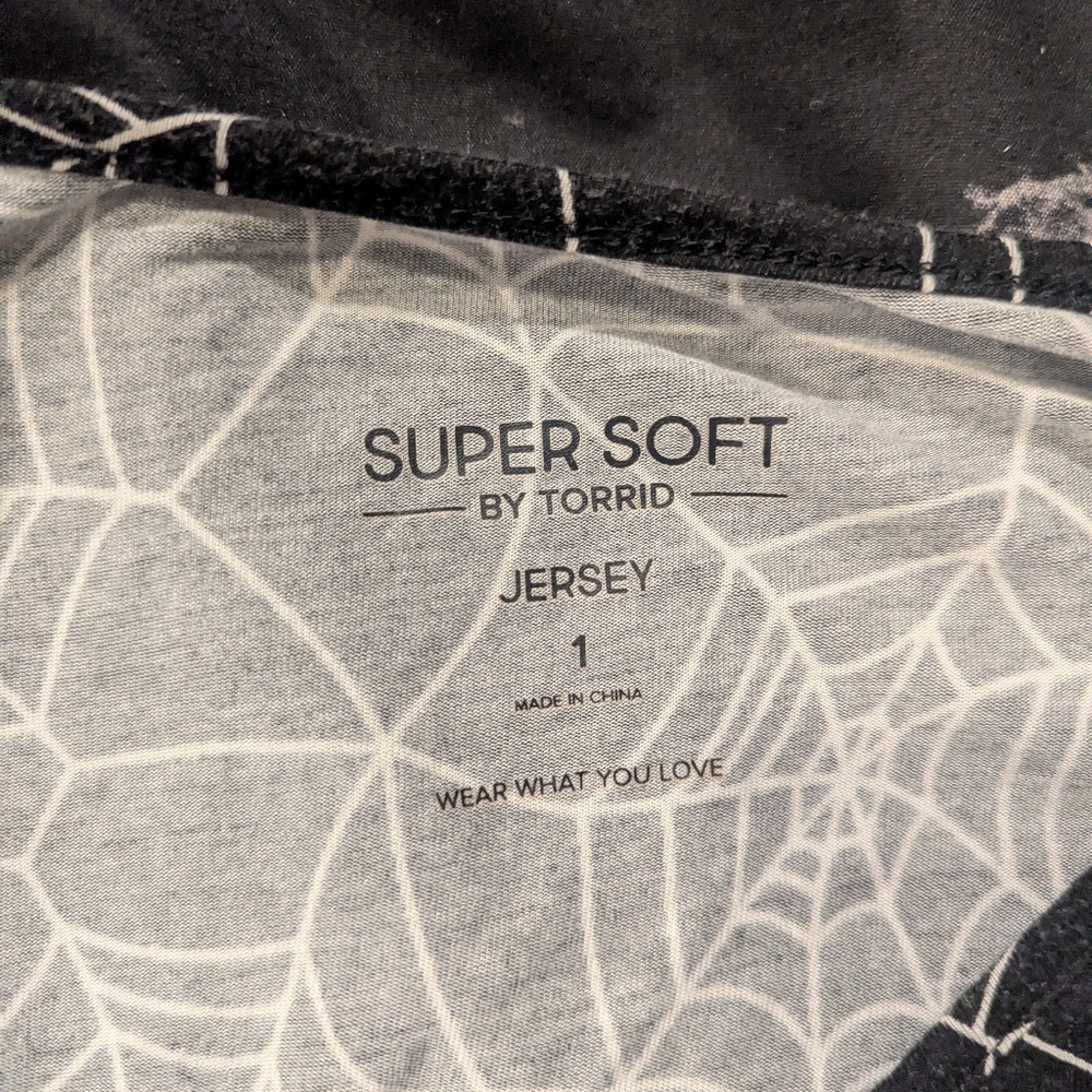 Torrid Supersift Spiderweb Skater Dress - Picture 3 of 4